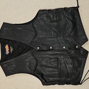 Men's Easy Rider xl leather motorcycle vest